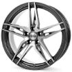 Slika DOTZ 7.5X18 5X114 71.6 ET45 INTERLAGOS-GUNMETAL-POLISHED 