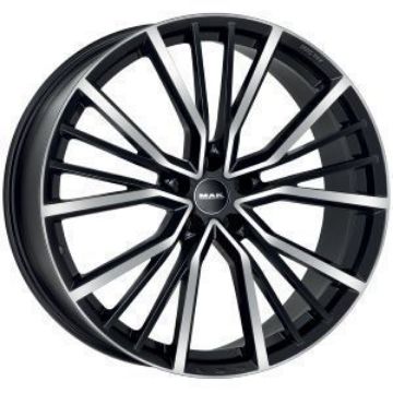 Slika MAK 7X17 5X100 57.1 ET38 UNION-BLACK-POLISHED 