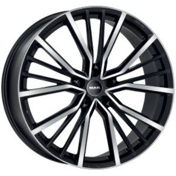 Slika MAK 7x17 5x112 57.1 et40 UNION-BLACK-POLISHED 